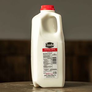 Whole Milk Half Gallon with Background