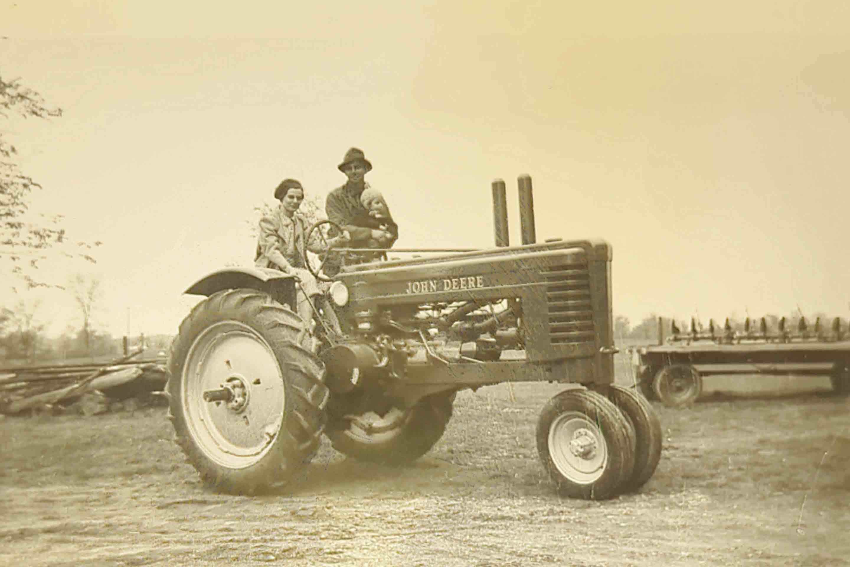 Cooks Farm Dairy 1st Tractor 1941